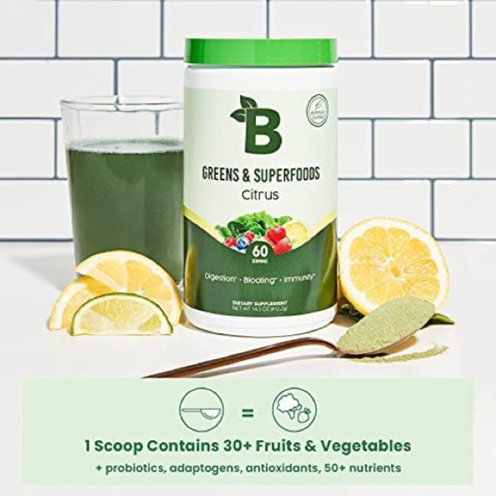 Blooms Nutrition Greens & Superfoods Citrus